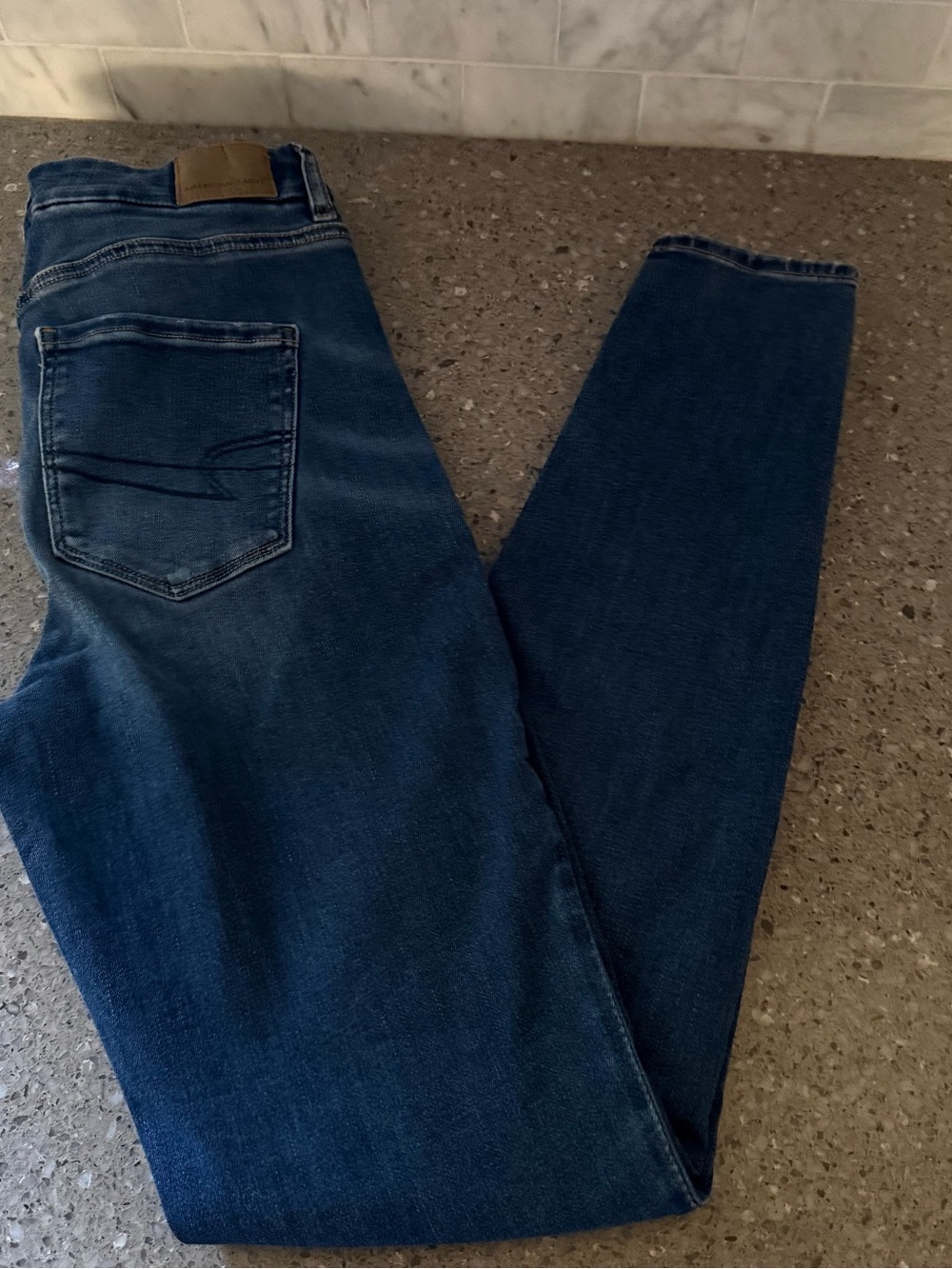 American Eagle Outfitters Women’s Dark Indigo Skinny Jeans